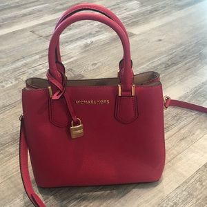 Hot pink Michael Kors purse